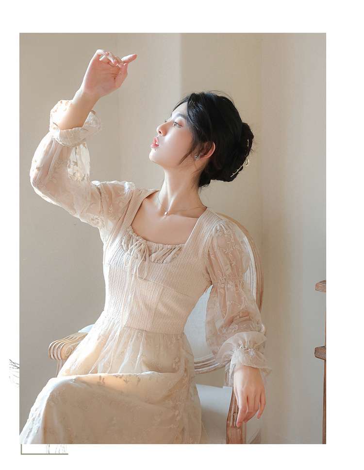 ロリータファッション 優雅な森の妖精ワンピース