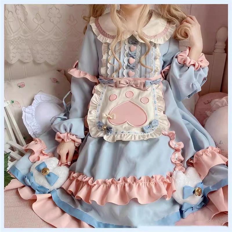 ロリータファッション 姫様のティーパーティー ワンピース