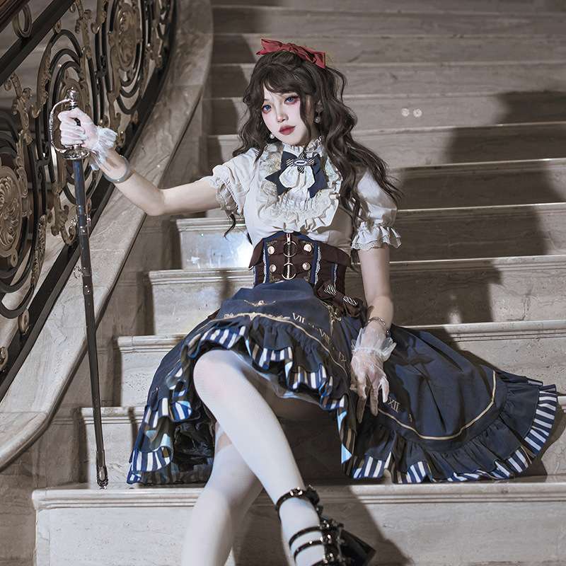ロリータファッション 時計仕掛けの騎士姫ドレス