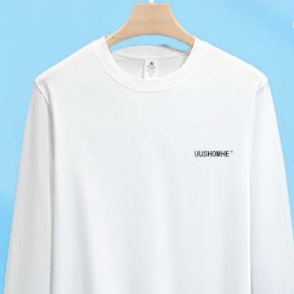 ロンT シンプル快適コットンロングＴシャツ