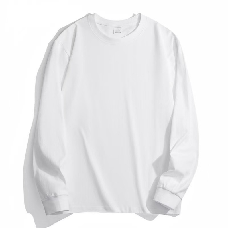 ロンT ゆったりシルエット コットン ロングTシャツ