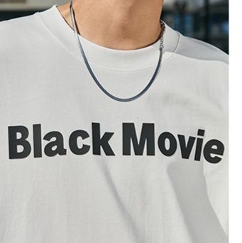 ロンT 文字入りシンプル長袖シャツ