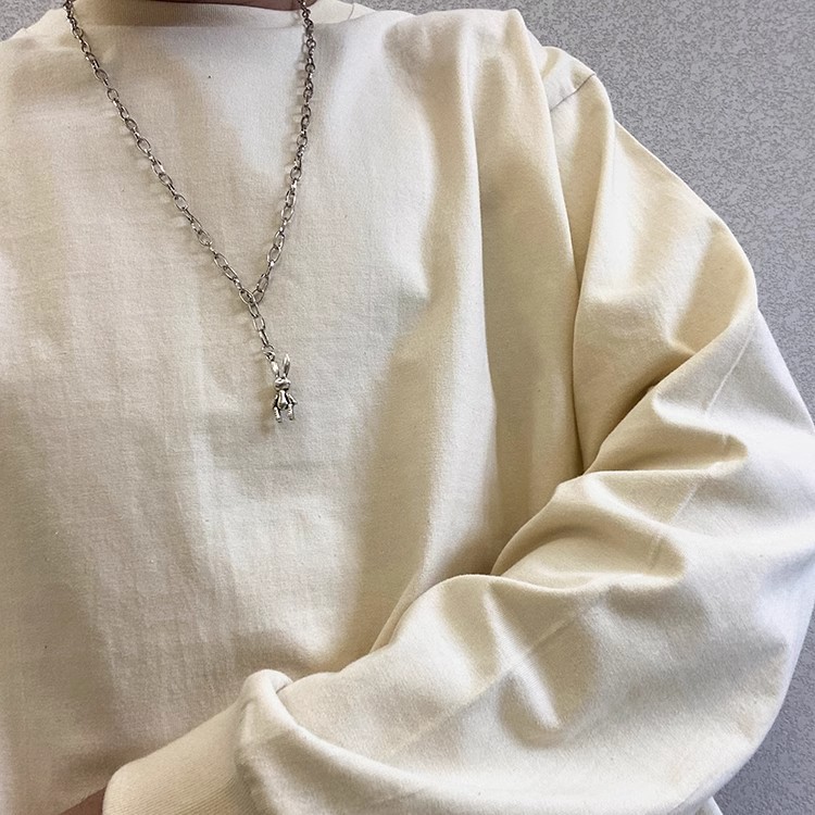 ロンT シンプル快適ゆったり長袖