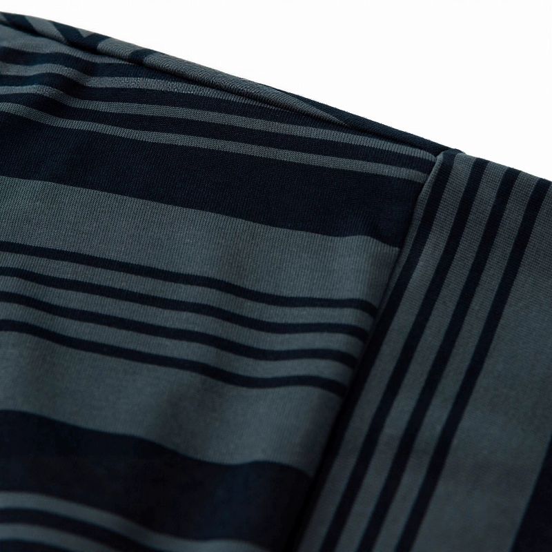 ロンT 男女兼用ボーダー柄長袖シャツ春夏秋対応全2色