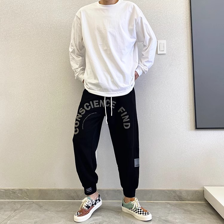 ロンT シンプル快適ゆったり長袖