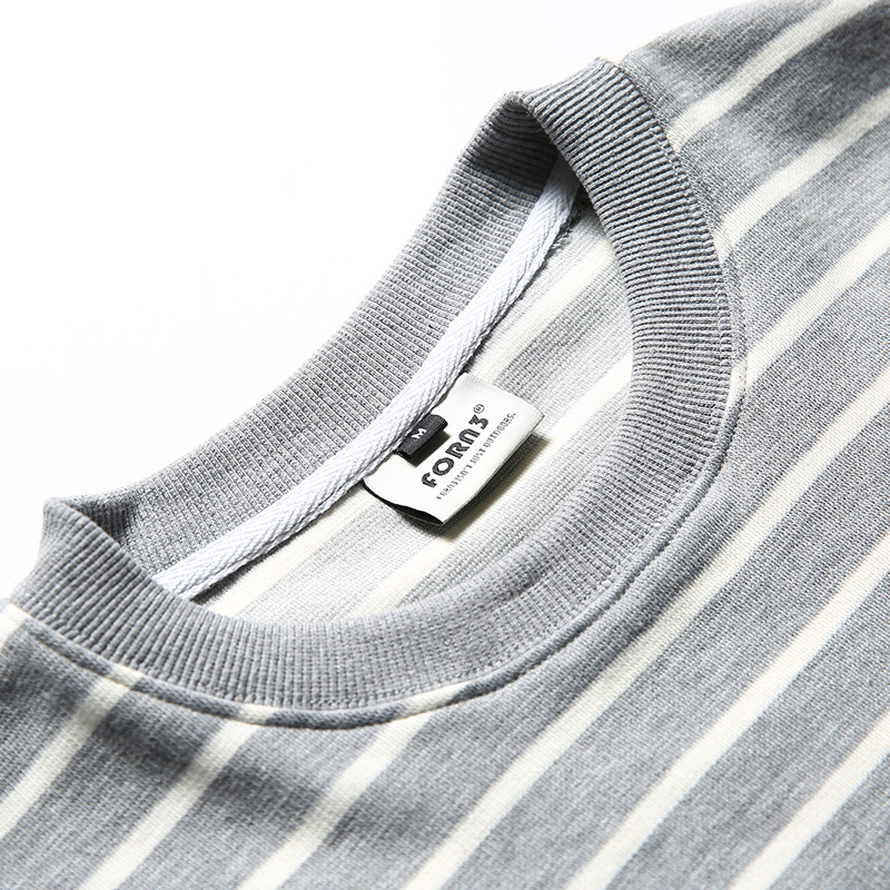 ロンT 男女兼用 ボーダー柄 長袖Tシャツ ゆったりシルエット