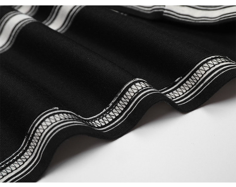 ロンT ボーダー柄長袖シャツ ユニセックス 秋冬対応 全2色