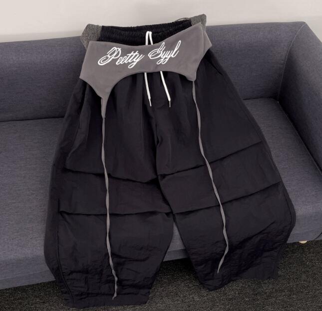 メンズ スウェット バギーパンツ ゆったりワイド カーゴポケット