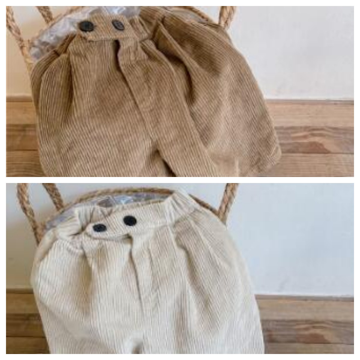  バギーパンツ 韓国風子供服コーデュロイズボン ゆったりボトムス80-130センチ