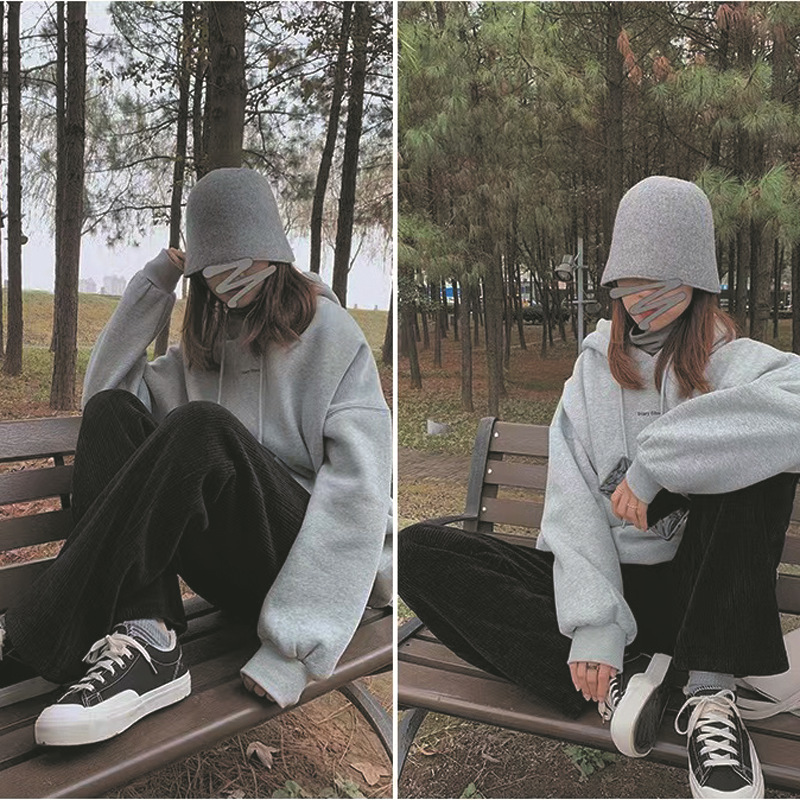  バギーパンツ コーデュロイ縦リブワイドパンツ女性用ゆったりウエストゴム