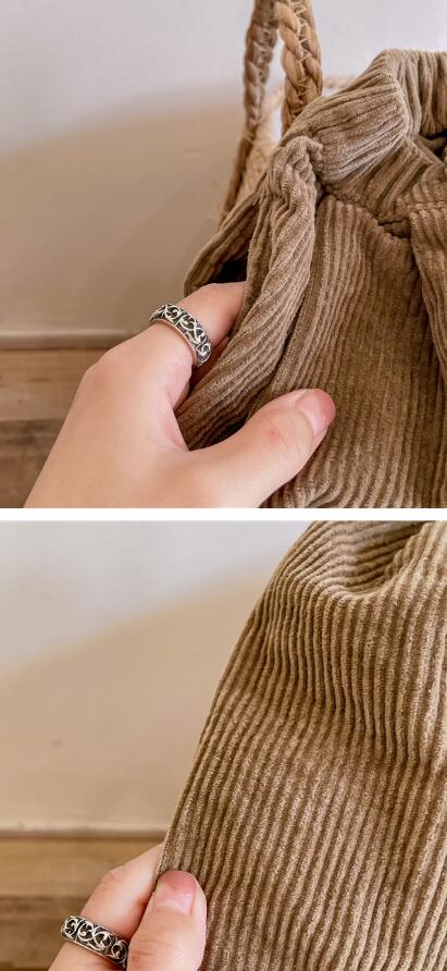  バギーパンツ 韓国風子供服コーデュロイズボン ゆったりボトムス80-130センチ