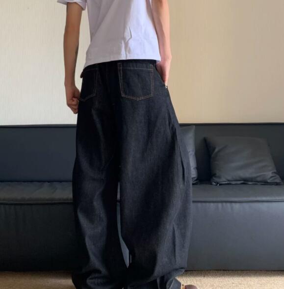  バギーパンツ デニム ワイドパンツ 極太 バルーン シルエット ズボン