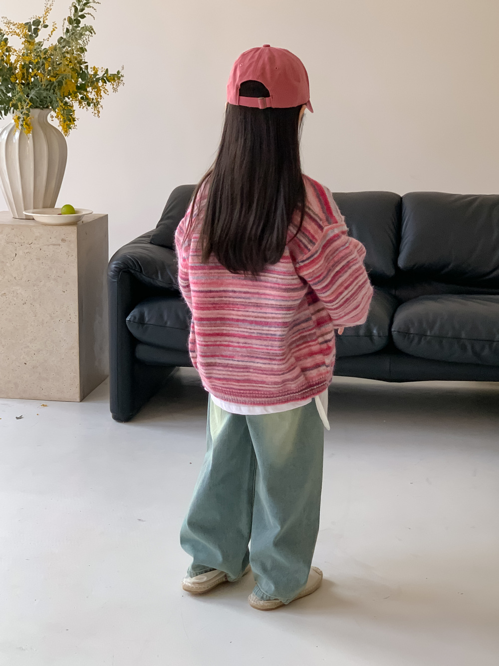 韓国子供服 デニム バギーパンツ キッズ ゆったり カジュアル