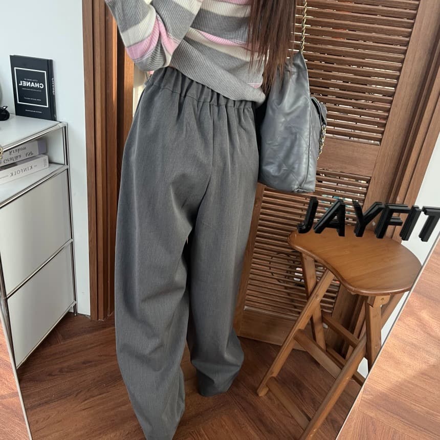  バギーパンツ 今季必須アイテム 上品デザイン ワイドスタイル パンツ