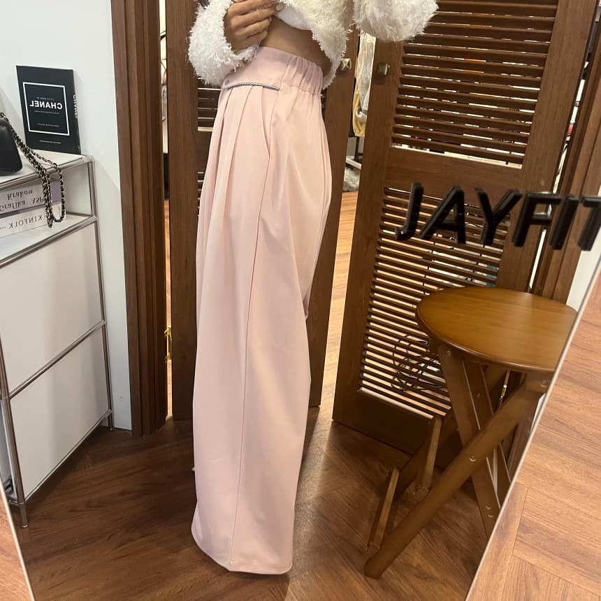  バギーパンツ 今季必須アイテム 上品デザイン ワイドスタイル パンツ