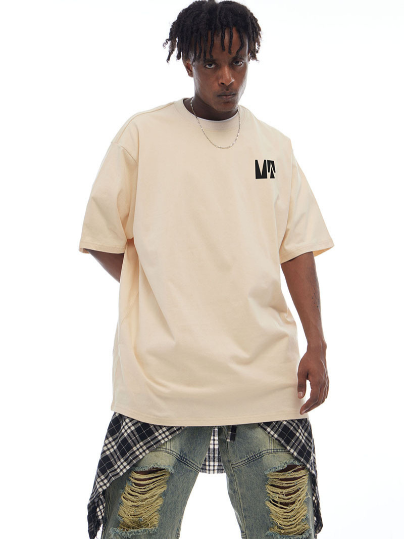 オーバーサイズTシャツ 男女兼用オーバーサイズ半袖ティーシャツ街系春夏新作全七色