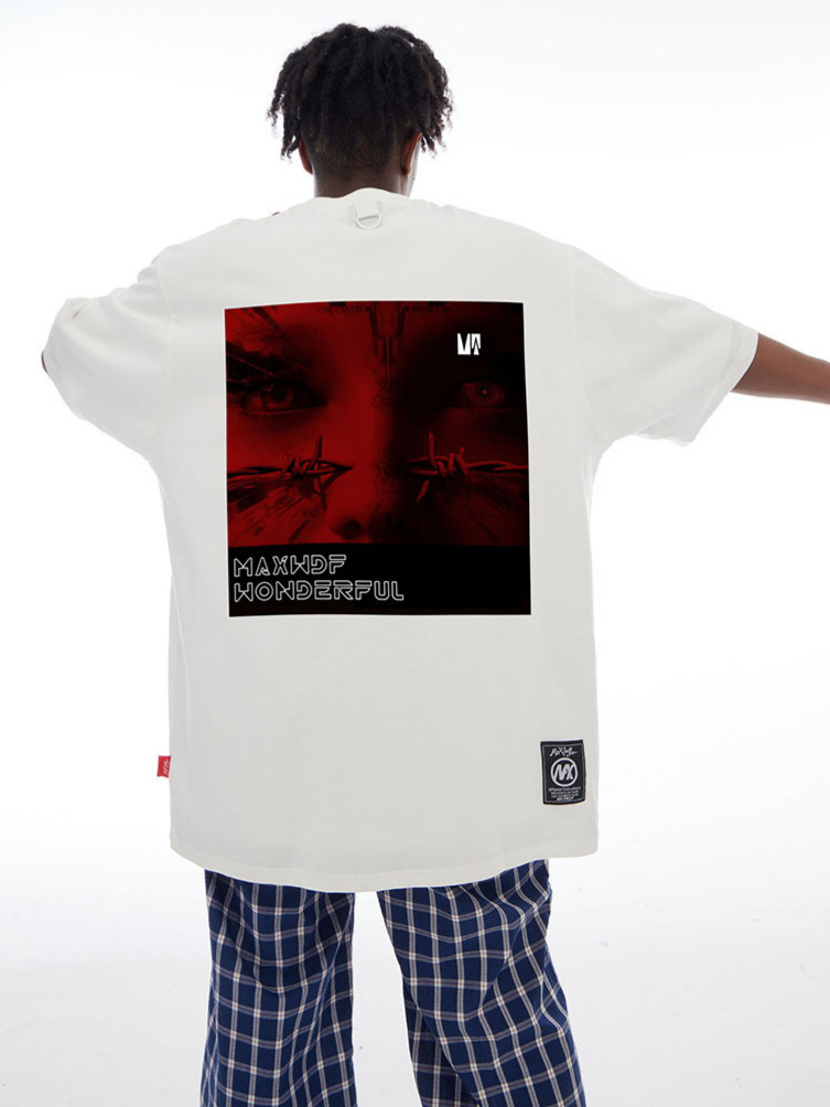 オーバーサイズTシャツ 男女兼用オーバーサイズ半袖ティーシャツ街系春夏新作全七色