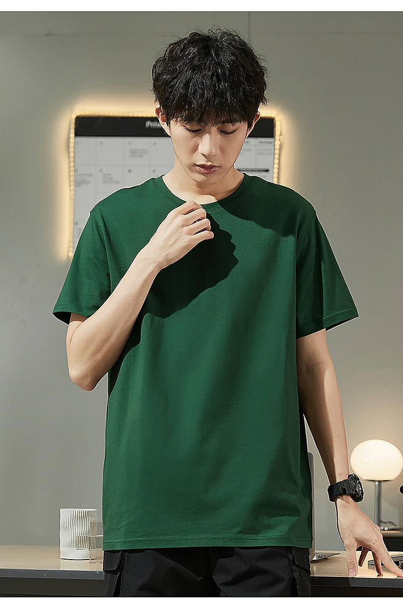 オーバーサイズTシャツ シンプル無地ゆったりシルエット半袖