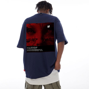 オーバーサイズTシャツ 男女兼用オーバーサイズ半袖ティーシャツ街系春夏新作全七色