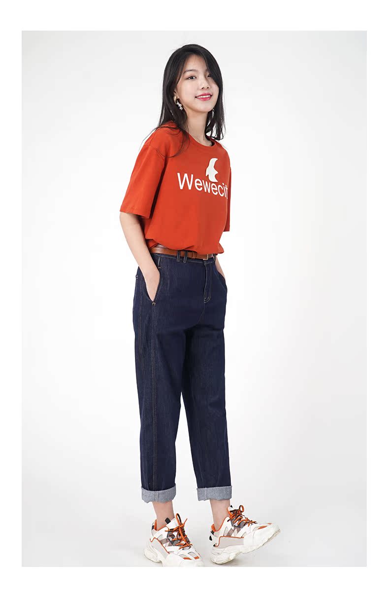 オーバーサイズTシャツ 鳥モチーフ ゆったりカジュアル半袖