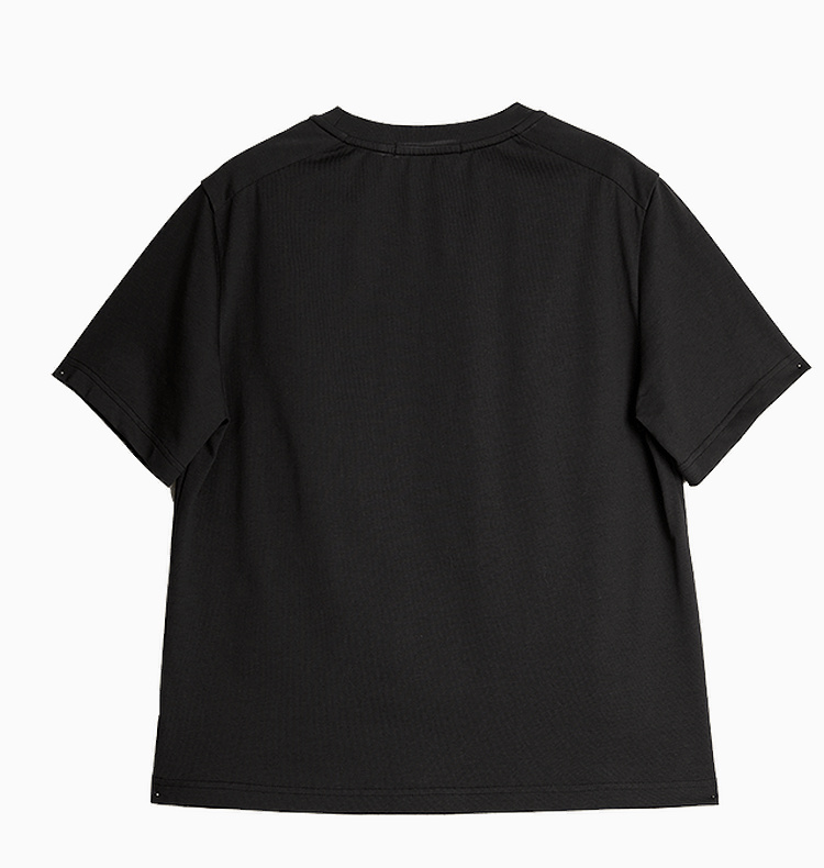 オーバーサイズTシャツ すっきり着こなすシンプル綿天竺