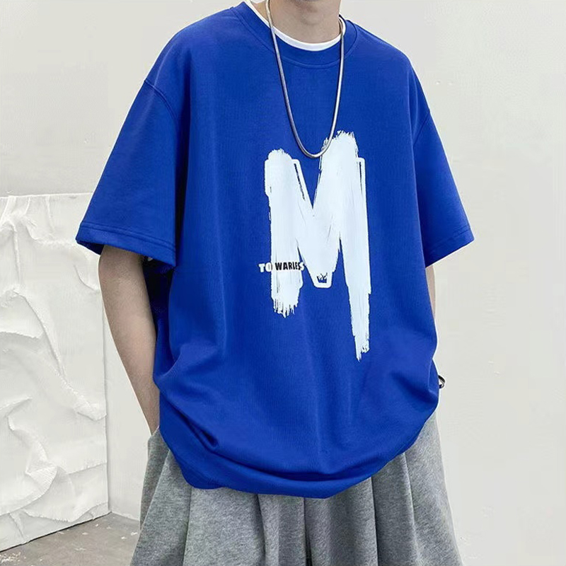 オーバーサイズTシャツ 筆書き文字アート オーバーサイズ