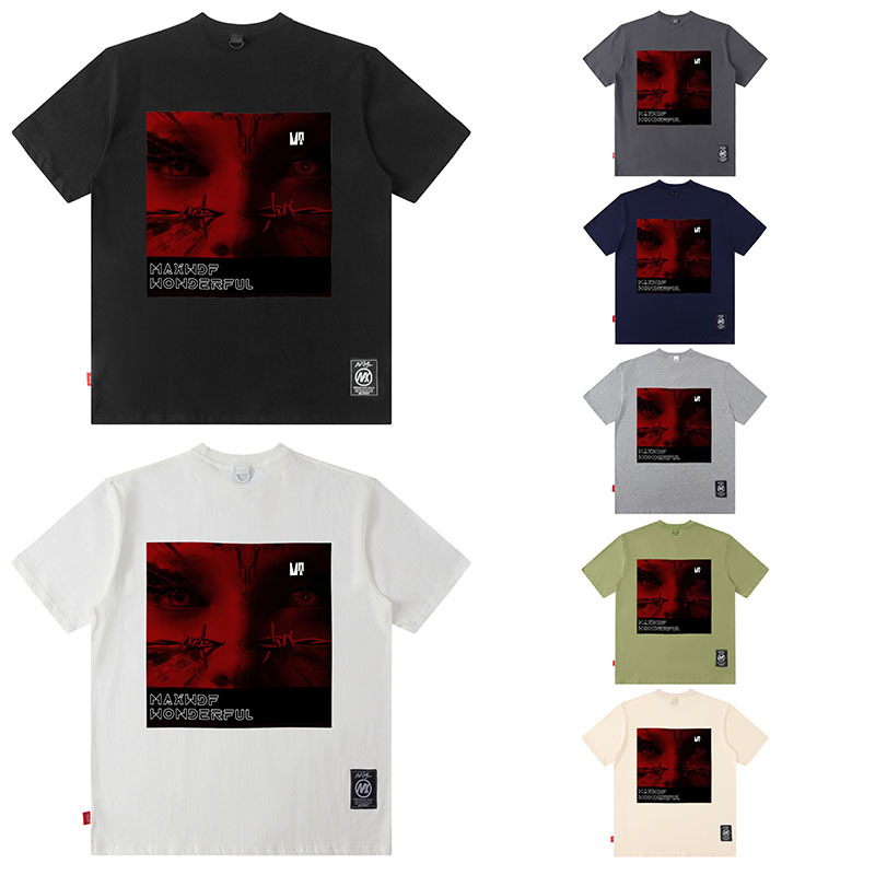 オーバーサイズTシャツ 男女兼用オーバーサイズ半袖ティーシャツ街系春夏新作全七色