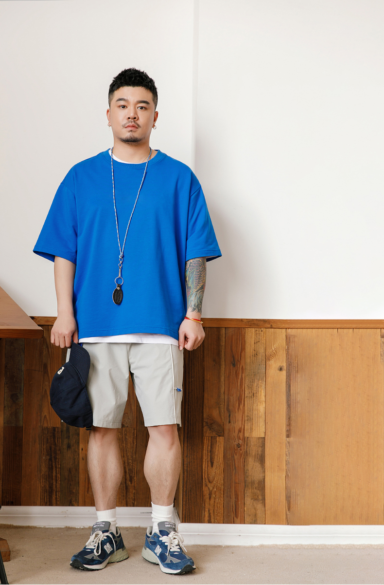 オーバーサイズTシャツ ゆったりシルエット 半袖カジュアルティー