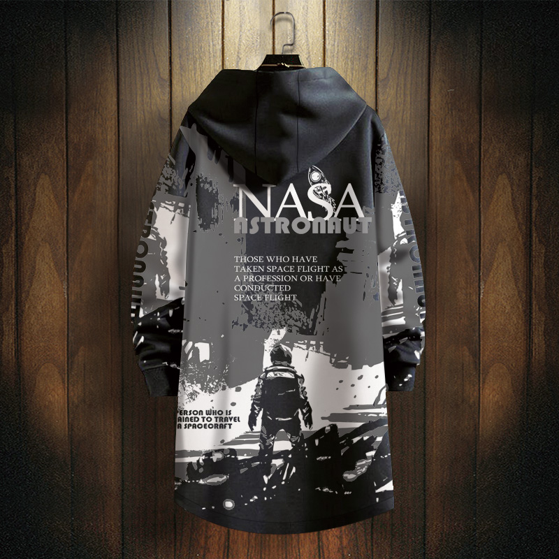 オーバーサイズTシャツ 宇宙飛行士フーディパーカー