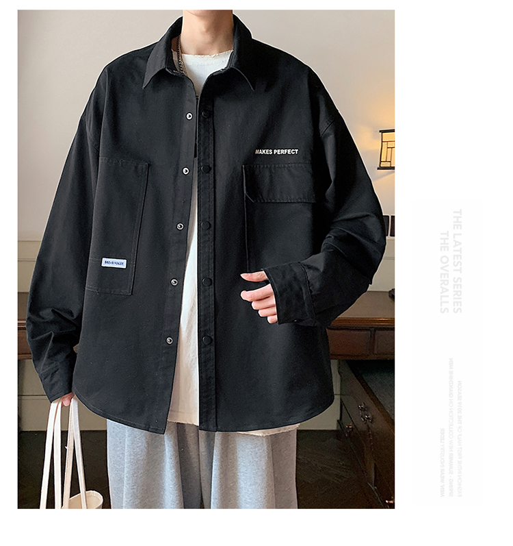 オーバーサイズTシャツ ゆとりシルエット ワークシャツ