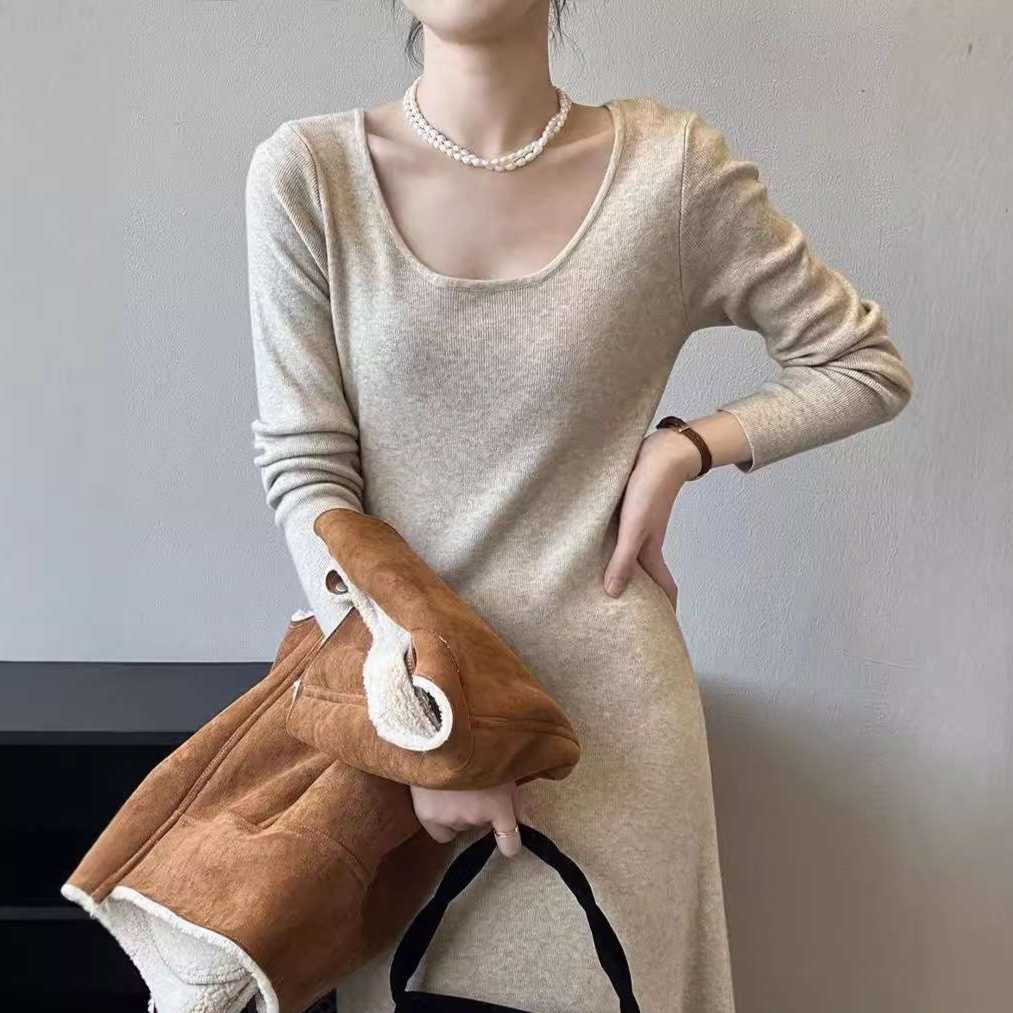 ストレッチで快適！美シルエットを作るロングワンピースおすすめ5選