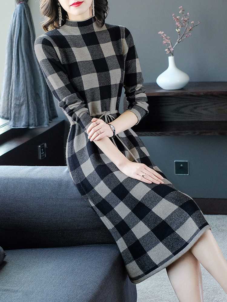 チェック柄マキシワンピースで叶える大人の華やかコーデおすすめ5選