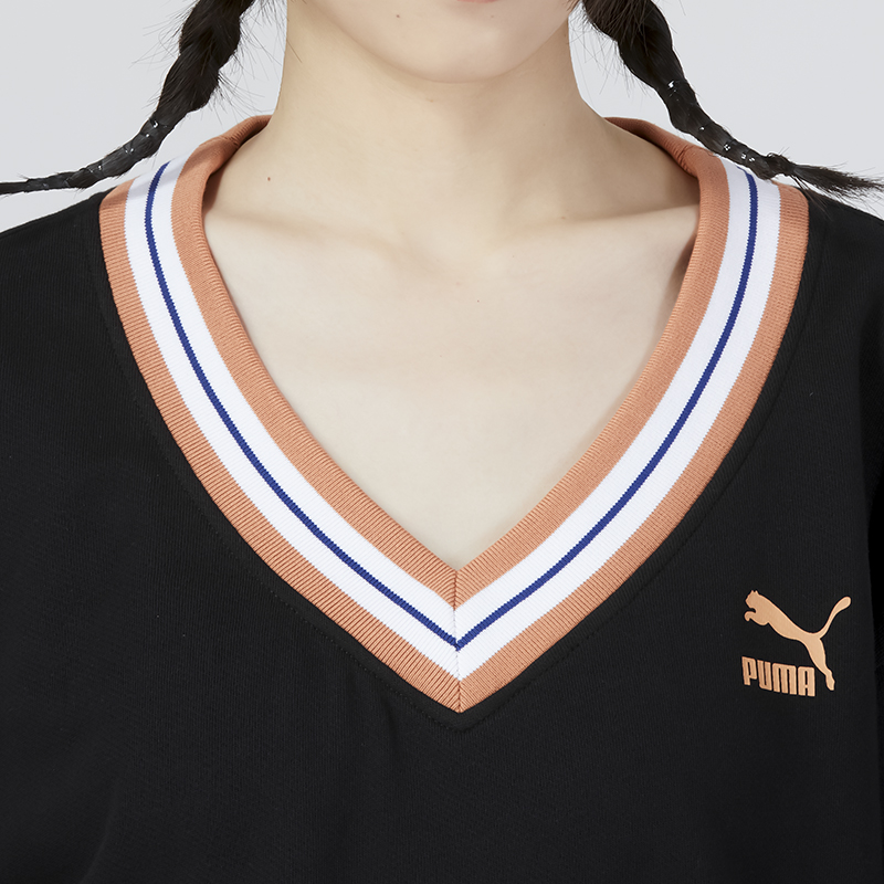ワンピース スポーティーVネックワンピース