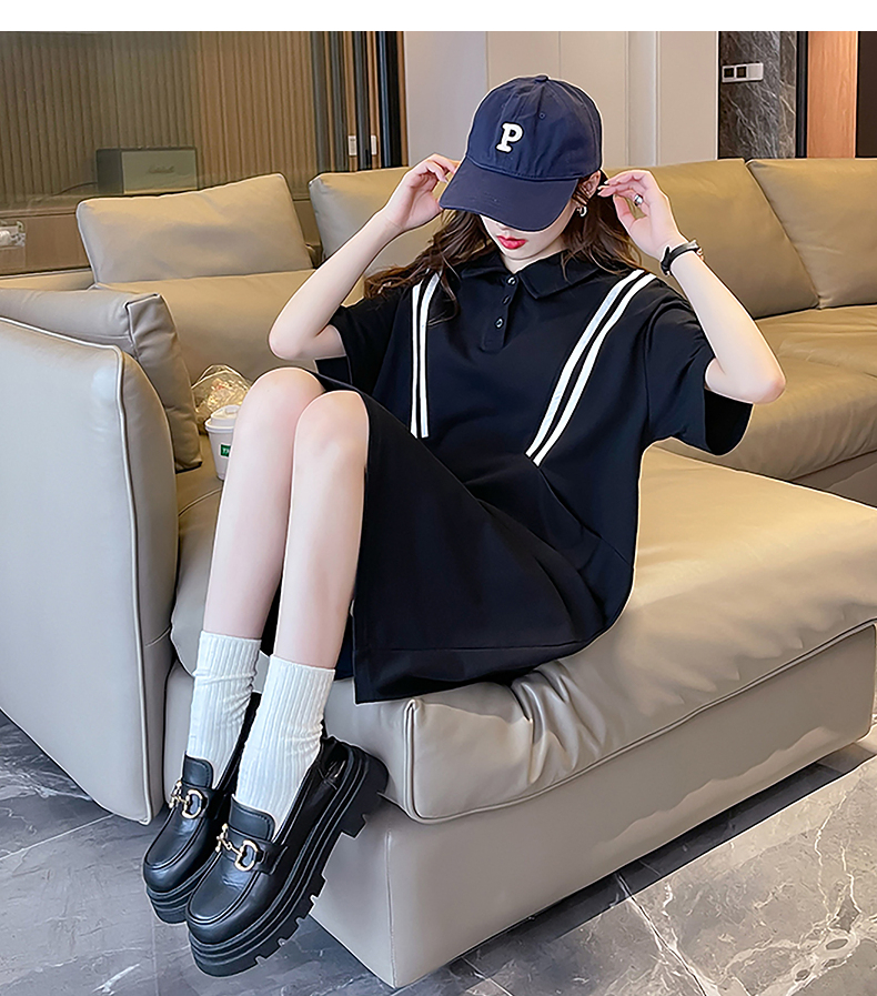 ロングワンピース ニット ロマンティックメッセージ ゆったりワンピース