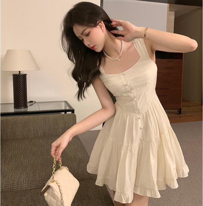 ロングワンピース フリル付きワンピース レディース エレガント 新作 学院風
