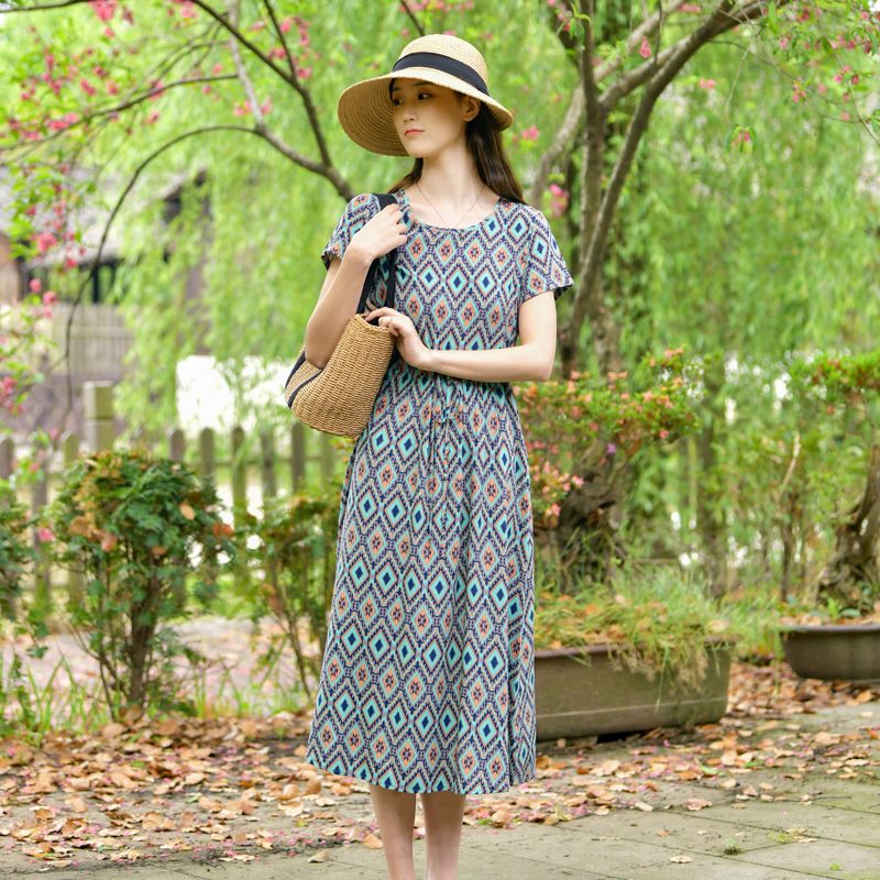 ロングワンピース レース 花園の夢レースロングワンピース
