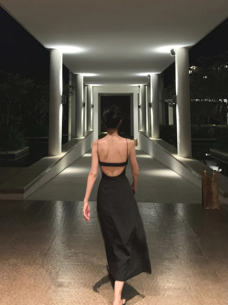 ロングワンピース キャミ 花柄ビジュー装飾キャミロングワンピース