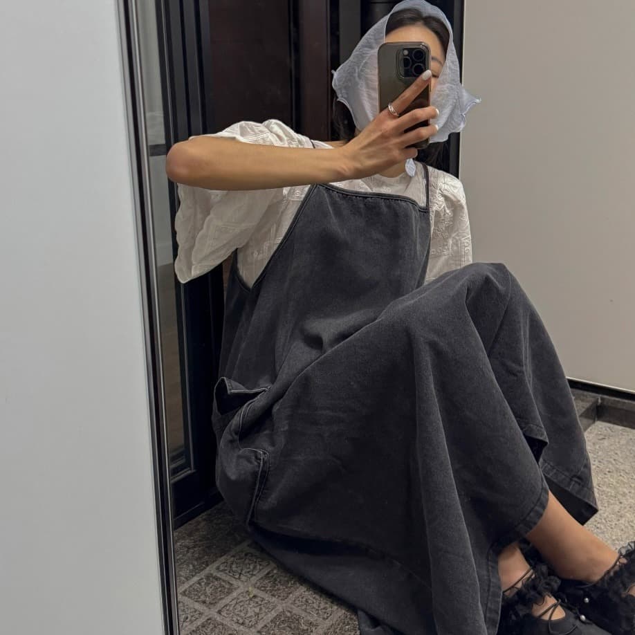 着回し抜群 ゆったり キャミソール ロングワンピース