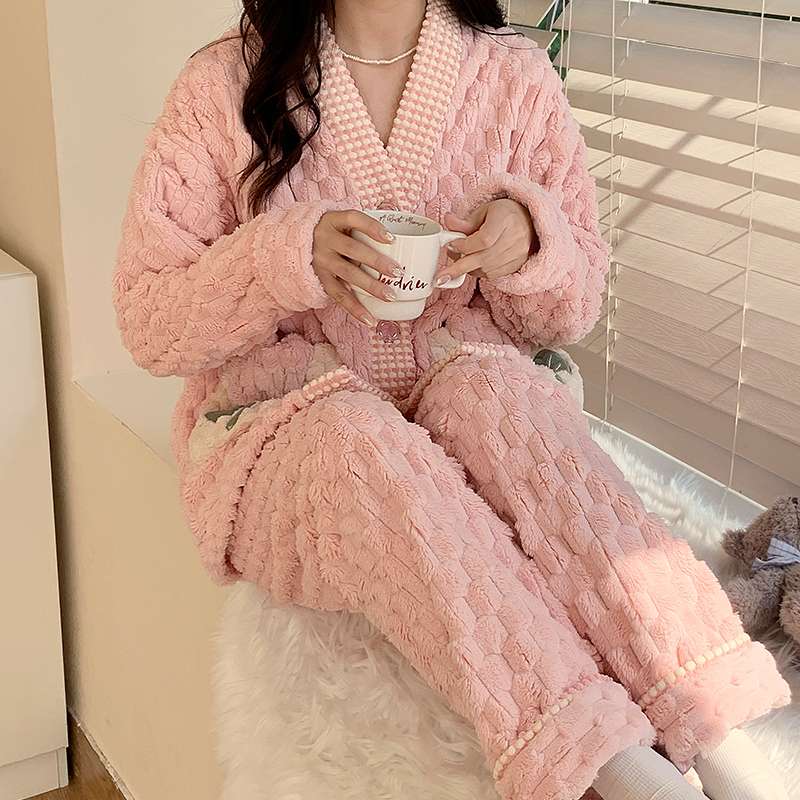 もこもこ ふわふわ パジャマ 上下セット レディース ルームウェア