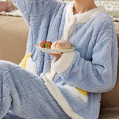 ふわもこ 部屋着 上下セット レディース ルームウェア