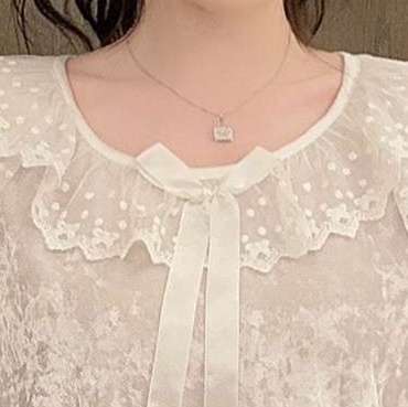 うっとりレース姫袖パジャマ レディース ルームウェア