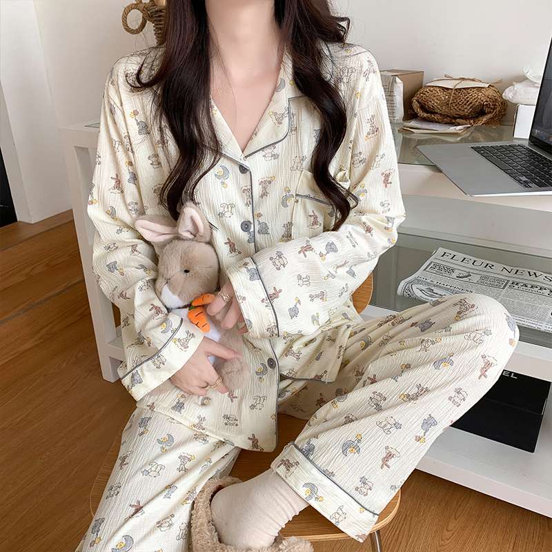 うさぎ柄パジャマ ルームウェア レディース ルームウェア