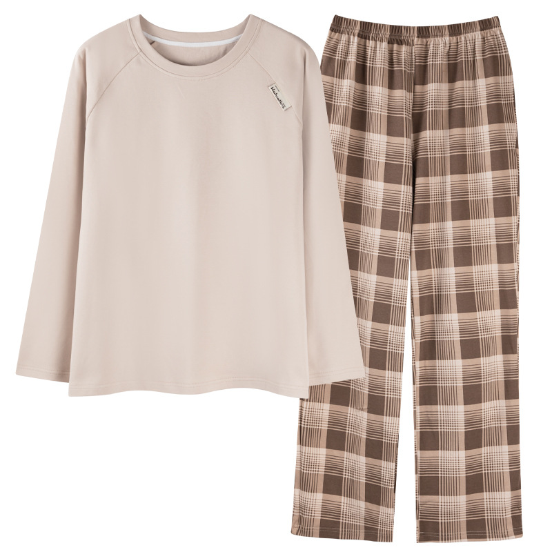 ルームウェア レディース柔らか肌触り綿素材パジャマ上下セット