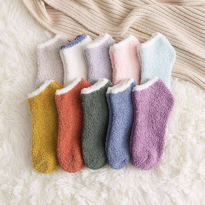 もこもこ あったか ルームソックス レディース ルームウェア