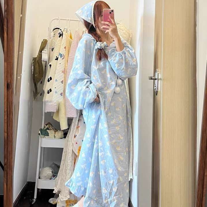 ふわもこアヒル夢見パジャマ レディース ルームウェア