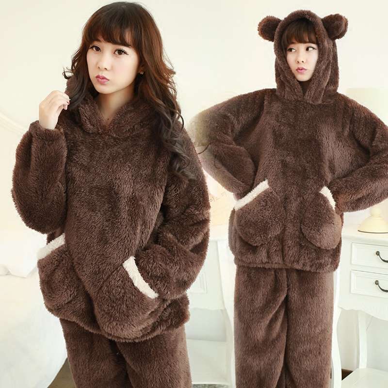 もこもこクマ耳ルームウェア レディース ルームウェア