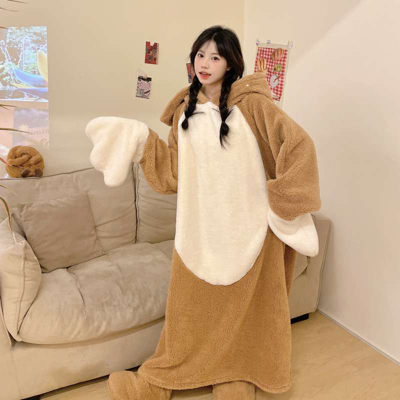 もこもこクマさんルームウェア レディース ルームウェア