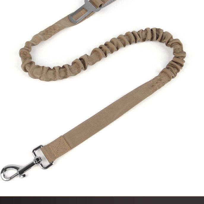 犬首輪 伸縮式衝撃吸収タクティカル犬用リードセット