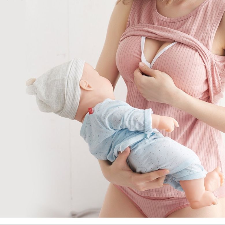 ナイトブラ 授乳口付きマタニティナイトブラ一体型タンクトップ