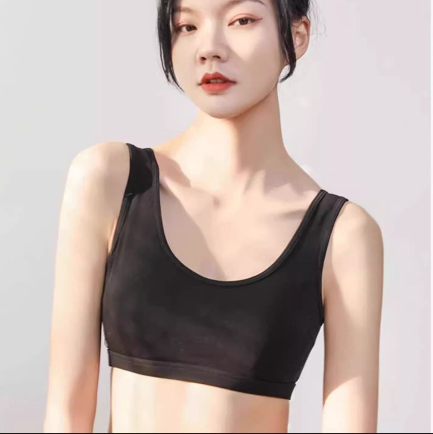 ナイトブラ 綿混素材の快適多用途ナイトブラ